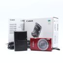 Canon Ixus / ELPH 160 20,0MP Y2K Digital Camera Red N°103061038924 - TOP!
