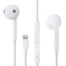 Apple Earbuds Lightning Headphones for iPhone, Apple Earphones Lightning [Apple MFi Certified] iPhone Earphones Wired, Headphones Lightning Apple Earpods Lightning for iPhone 14/13/12/SE/11/XR/XS/X/8…