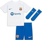 Nike Unisex Baby Mini Kits Fcb I Nk Df Kit Aw, White/Royal Blue/Royal Blue, DX2814-101, 3-6