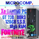 🔥≈ i5 Nvidia Fortnite Gaming PC 65fps 🔥10gb RAM 🔥SSD 🔥GT 730 🔥Win10pro