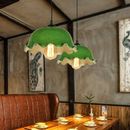 Kitchen Pendant Light Dining Room Chandelier Lighting Green Glass Ceiling Lamp