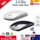 2.4Ghz Portable Slim Optical Wireless Mouse Mice Adjustable DPI For PC,Laptop