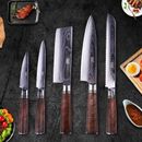 Knife Set Ensemble De Couteaux De Cuisine Damas Couteau De Chef Couteau à Pain