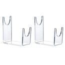 2piece Acrylic Shofar Stand Movable Structure Display Stand Decorative Shelves