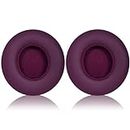 Superb Comfortable, Beats Headband Protector Beats Accessories, for Beats Replacement Ear Pads, for Beats Solo 2& Beats Solo 3& Beats Solo 3 Wireless Earpad Replacement (Dark Purple)