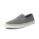 Bruno Marc Men's Loafers Knit Breathable Slip-on Casual Shoes,Size 10.5,Grey,SBLS2409M