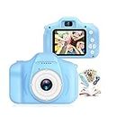 CADDLE & TOES Kids Camera for Boys Girls, 20MP 1080P Digital Video Camera for Kids, Christmas Birthday Gift for Boys Age 4+ to 12, Toy Camera for 4+ 5 6 7 8 9 10 Year Old (Baby Blue)