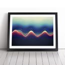 Electronic Audio Soundwave Vol.2 Abstract Wall Art Print Framed Canvas Picture