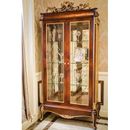 Infinity Furniture Import Bergamo Curio Cabinet Wood in Brown | 84.88 H x 41.73 W x 19.69 D in | Wayfair E-70-2 2-Door Showcase