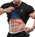 RDX Sweat T-Shirt Männer Schwitzanzug, Sauna Shirt Fitness Trainer, Gym Tank Top