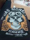Oficial Gas Monkey Garage Sello Redondo Negro Camiseta Caja 1
