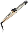 Nobby by TESCOM Curler and Straightener 2-in-1 Hair Iron, Gold