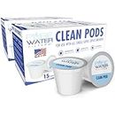 30-Pack Rinse & Clean Pods Compatible with Keurig K-Cup Single-Serve Coffee Brewers - Made in USA - Including Classic/1.0 & 2.0 K-Cup