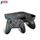 EvoFox Game Box V2 TV Gaming Console with Smart Remote and Game Controller | 4 GB RAM, 32 GB Storage | Powerful GPU, Quad Core Processor | Bluetooth 5.0 | 4K Output | Preloaded Games | (Coal Black)