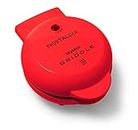 Nostalgia MyMini Griddle compact size for dorms, small kitchens 5 Inch Non stick cooking surfaces easily wipe clean