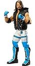 Mattel WWE Aj Styles Ultimate Edition Action Figure with Interchangeable Accessories, Articulation & Life-Like Detail, 6-Inch (HKT44)