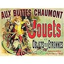 Artery8 Aux Buttes Chaumont Jouets French Ad Monica's Apartment Friends Premium Wall Art Canvas Print 18X24 Inch