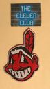 Bordador con logotipo de prohibición india Chief Wahoo Patch Cleveland MLB de colección Guardian béisbol