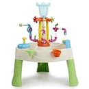 Little Tikes Fountain Factory Water Table - Outdoor Garden Toy, Safe & Portable Kids Table - Sensory Toy for Garden Games, Encourages Creative Play, For Ages 24 Months+