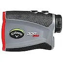 Callaway Golf- 300 Pro Laser Rangefinder with Slope , Silver/Red