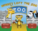 Lot of 40 "Monkey Left the Zoo" Children's Book Fun Lesson Kids Best Seller NEW