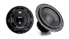 BIA Acoustics 8 Inch Subwoofer Long Strokers 150W 4ohm for Hometheatre & Car BassTube, Black
