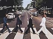 The Beatles Abbey Road John Lennon Paul Signed Autographed Photo Poster Memorabilia A4 210x297mm