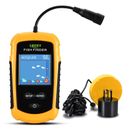 AU LUCKY LCD Color Screen Wired Fish Finder 100M Depth Range Sonar Sounders