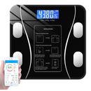 Smart Weight Scale Body Digital Bathroom Scale BMI Bluetooth Body Fat Scale US