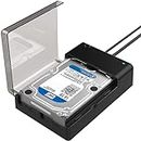 SABRENT USB 3.0 to SATA External Hard Drive Lay-Flat Docking Station for 2.5 or 3.5in HDD, SSD [Supports UASP] (EC-DFLT)