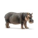Schleich Wild Life, Animal Figurine, Animal Toys for Boys and Girls 3-8 Years Old, Hippopotamus