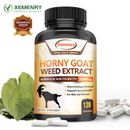 Horny Goat Weed 1560mg - Maca - Booster De Testostérone, Santé Musculaire