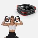 Les Mills™ Dual Purpose 5.5 lbs Ergonomic Free Weights for Women at Home Workout Equipment, Workout Weights Plates, Hand Weights for Women and Men for Total Body Workouts