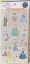 GAIA Cute Girl Sticker Selection Friend Flower Food Kids Gift 2023 MADE IN JAPAN