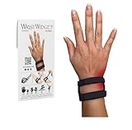 WristWidget® (Black) Adjustable Wrist Brace for TFCC Tears, One Size fits most. For Left and Right Wrists, Support for Weight Bearing Strain, Exercise