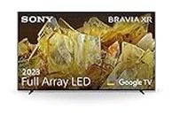 Sony BRAVIA XR, XR-75X90L, Full Array LED, 4K HDR, Google TV, ECO PACK, BRAVIA CORE, Ottimo per PlayStation 5, Aluminium Seamless Edge Design, Modello 2023