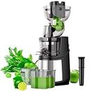 Cold Press Electric Juicer Machines, 3.54Inch Large juicers best sellers easy to clean, with 300W Slow masticating juice