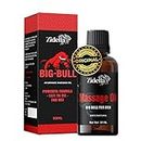 Zidella Bigbull Pure Ayurvedic Massage Oil For Men - 30ml
