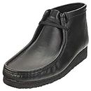 Clarks ORIGINALS Mens Wallabee Boot Leather Black Boots 12 US