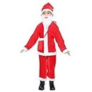 TASMAI MARKETING Santa Claus Christmas Dress Unisex Costume with Beard (Adult Size)