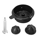 Citrus Juicer Kit for Thermomix - ABS Plastic Citrus Press Basket and Squeezing Cone Perfect Compatibility Easy to for Thermomix Juice Machine