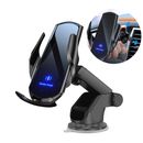 AU 15W Fast Wireless Charging Car Charger Mount Automatic Clamping Phone Holder