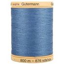 A&E GUTERMANN CONSUMER DIV Gutermann Natural Cotton Thread Solids 876yd-Indigo, Indigo Blue