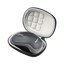 Hard Travel Carrying Case for Logitech M185 Wireless Mouse by LUYIBA