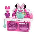 Minnie Bow-Tique Bowtastic Kitchen Playset, Officially Licensed Kids Toys for Ages 3 Up by Just Play