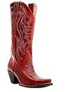 Idyllwind Women's Redhot Western Boot Snip Toe Red 9 M US
