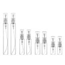 DHWEKU 8 Piezas Atomizador Vidrio Mini, Pulverizador Perfume Dispensador Portatil Perfume Bote de Spray Viaje Cristal,2ml/3ml/5ml/10ml