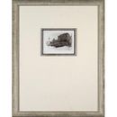 Wendover Art Group Pennell City Etching II - Picture Frame Painting Glass in Brown/Gray | 25 H x 20 W x 0.75 D in | Wayfair PG1572