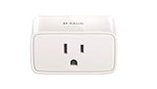 D-Link Wi-Fi Smart Plug Compatible with Alexa and Google Home, Remote Control with Mydlink APP, Timer and Schedule Function - (DSP-W118)