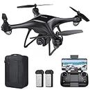 TOMZON P5G GPS Drones with Camera for Adults 4K, Under 249g FPV RC Quadcopter Beginner Drone, 5G WiFi Transmission, Smart Return Home, Follow Me, Custom Path, 2 Batteries 36 Mins with Carrying Bag